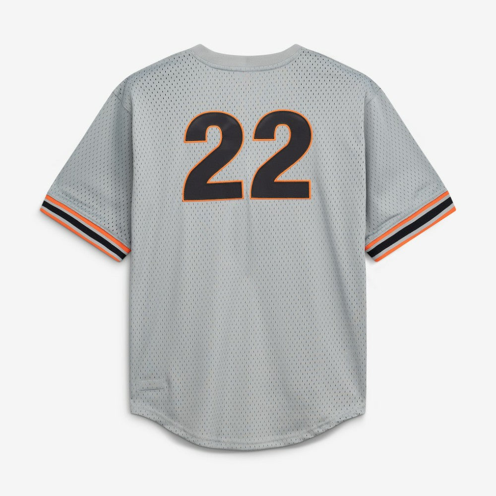 Will Clark San Francisco Giants Mitchell & Ness Authentic Batting Practice Jersey - Gray - Mitchell & Ness Online