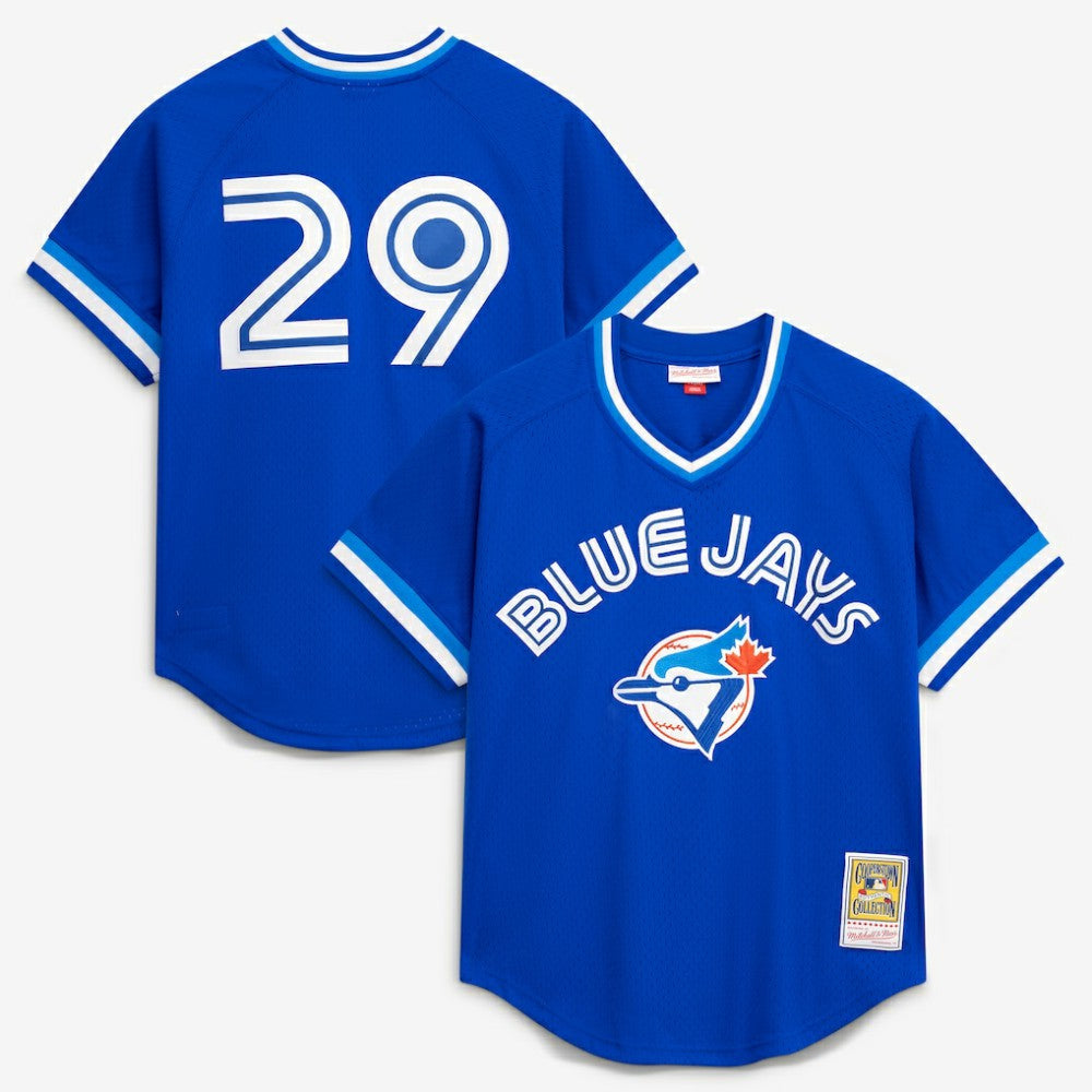 Joe Carter Toronto Blue Jays Mitchell & Ness Authentic Batting Practice Jersey - Royal - Mitchell & Ness Online