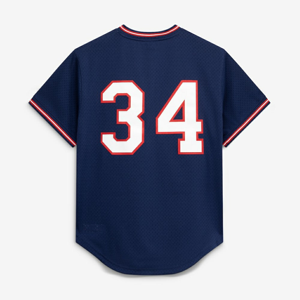 Kirby Puckett Minnesota Twins Mitchell & Ness Authentic Batting Practice Jersey - Navy - Mitchell & Ness on Sale