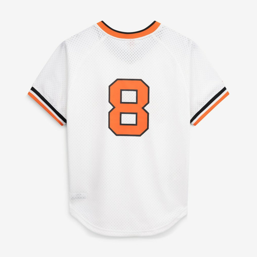 Cal Ripken Jr. Baltimore Orioles Mitchell & Ness Authentic Batting Practice Jersey - White - Mitchell & Ness Sale