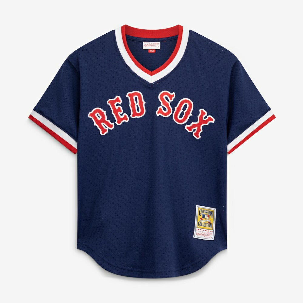 Wade Boggs Boston Red Sox Mitchell & Ness Authentic Batting Practice Jersey - Navy - Mitchell & Ness Online