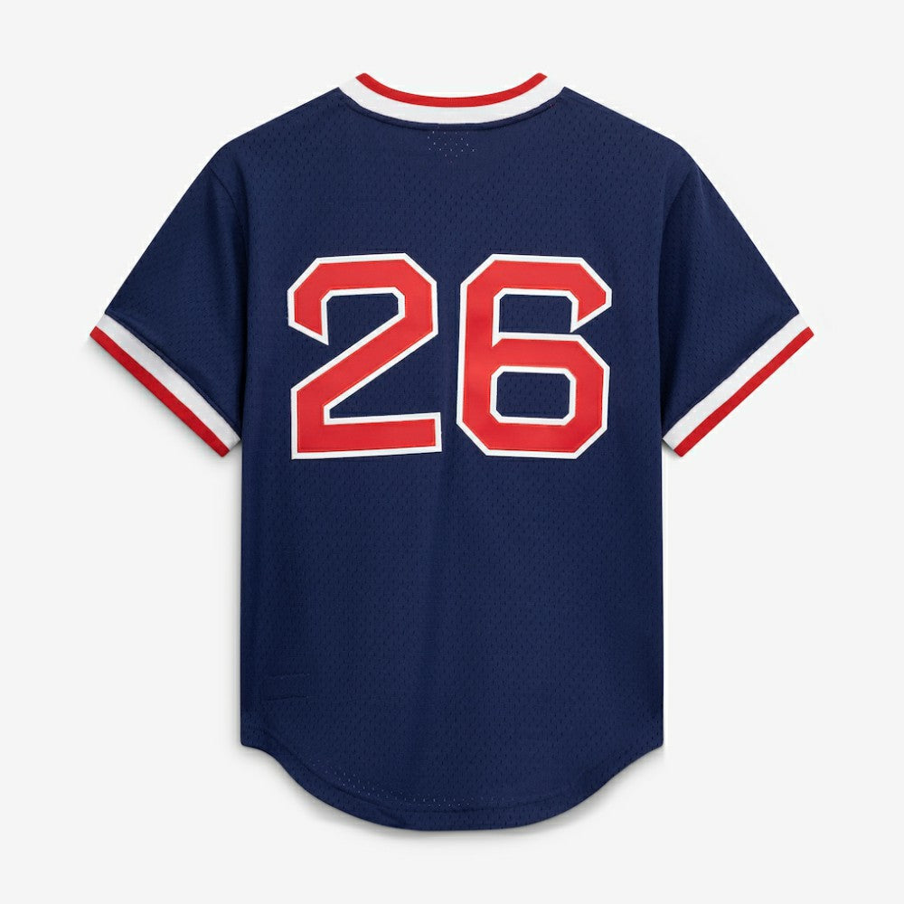 Wade Boggs Boston Red Sox Mitchell & Ness Authentic Batting Practice Jersey - Navy - Mitchell & Ness Online