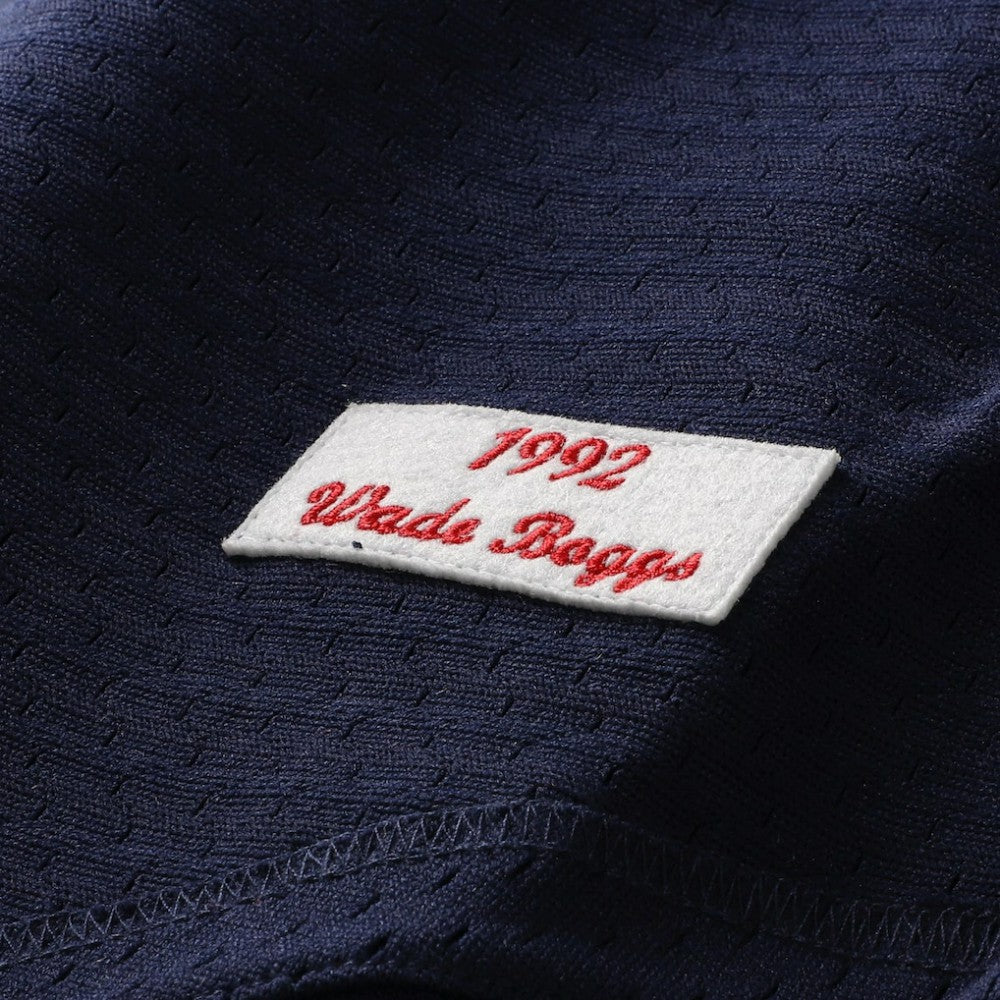 Wade Boggs Boston Red Sox Mitchell & Ness Authentic Batting Practice Jersey - Navy - Mitchell & Ness Online