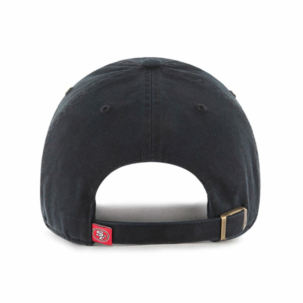47 brand 47 Brand San Francisco 49ers Cleanup Basic Adjustable Hat Black