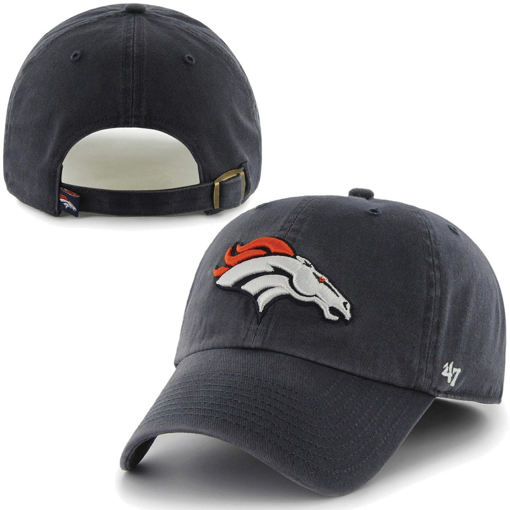 47 brand Denver Broncos '47 Brand Cleanup Adjustable Hat Navy Blue