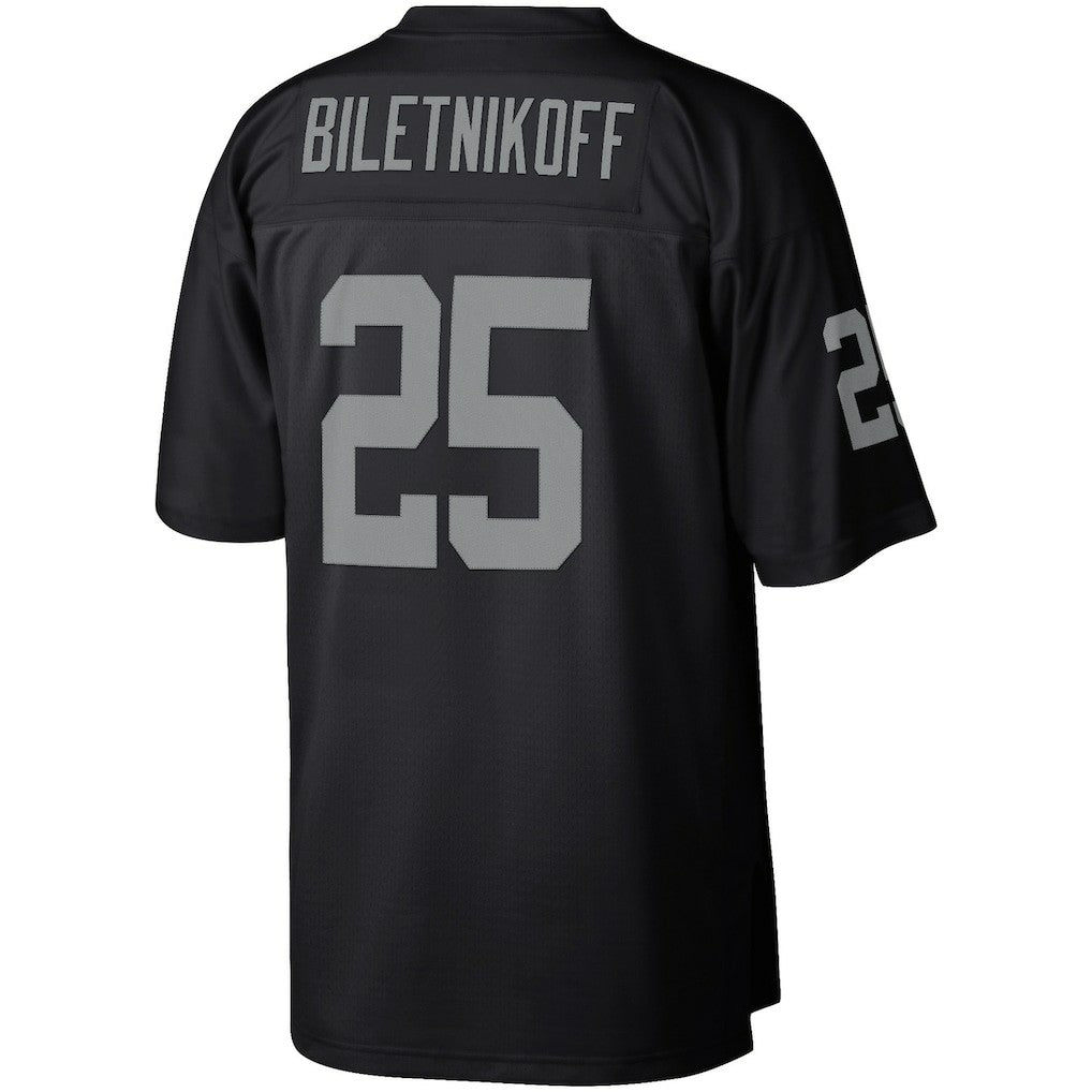 Mitchell & Ness Fred Biletnikoff Las Vegas Raiders Retired Player Legacy Replica Jersey Black