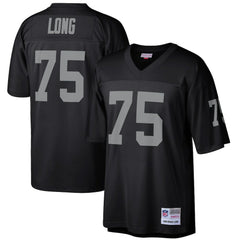 Mitchell & Ness Howie Long Las Vegas Raiders Retired Player Legacy Replica Jersey Black