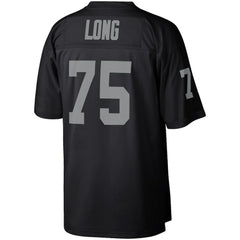 Mitchell & Ness Howie Long Las Vegas Raiders Retired Player Legacy Replica Jersey Black