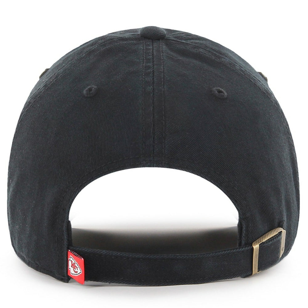 47 brand 47 Brand Kansas City Chiefs New Clean Up Adjustable Hat Black