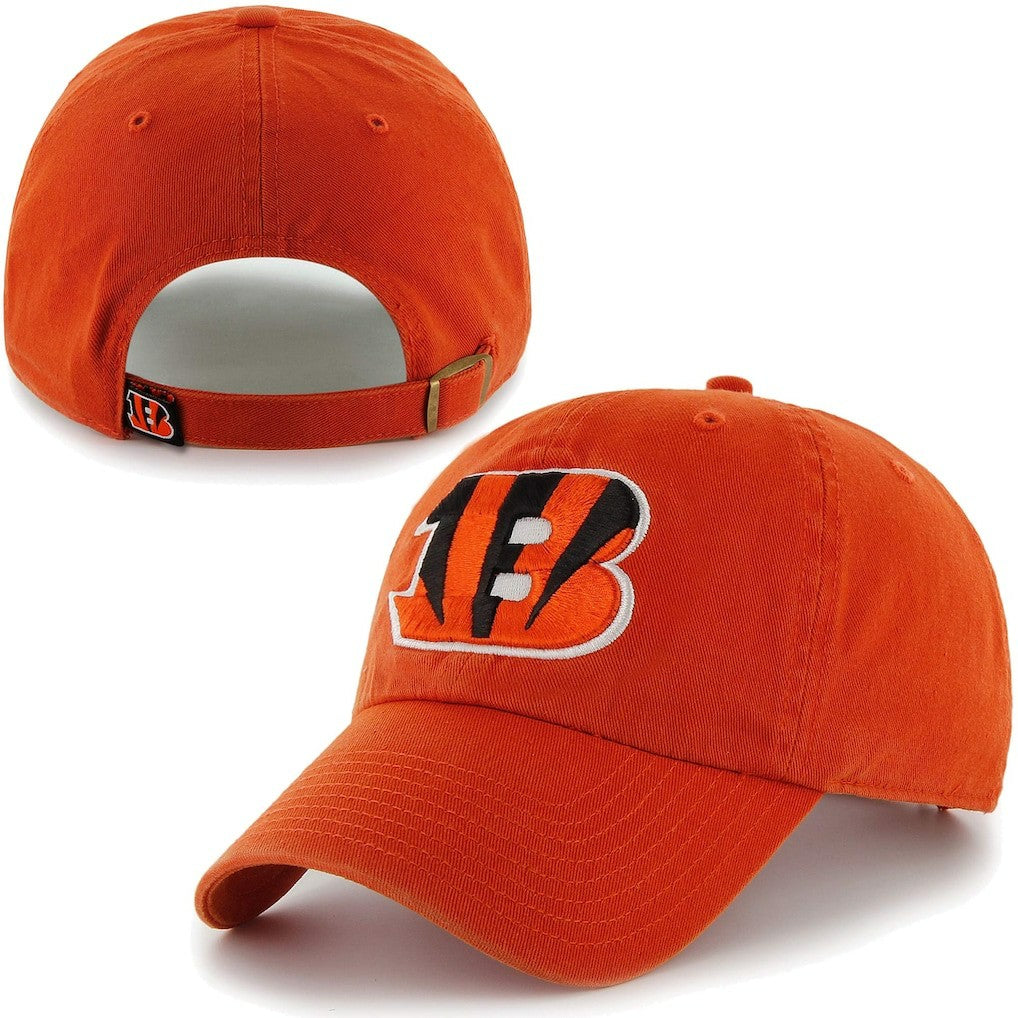 47 brand Cincinnati Bengals '47 Brand Cleanup Adjustable Hat Orange