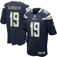 Nike San Diego Chargers Lance Alworth Gridiron Classics Retired Player Game Jersey Navy