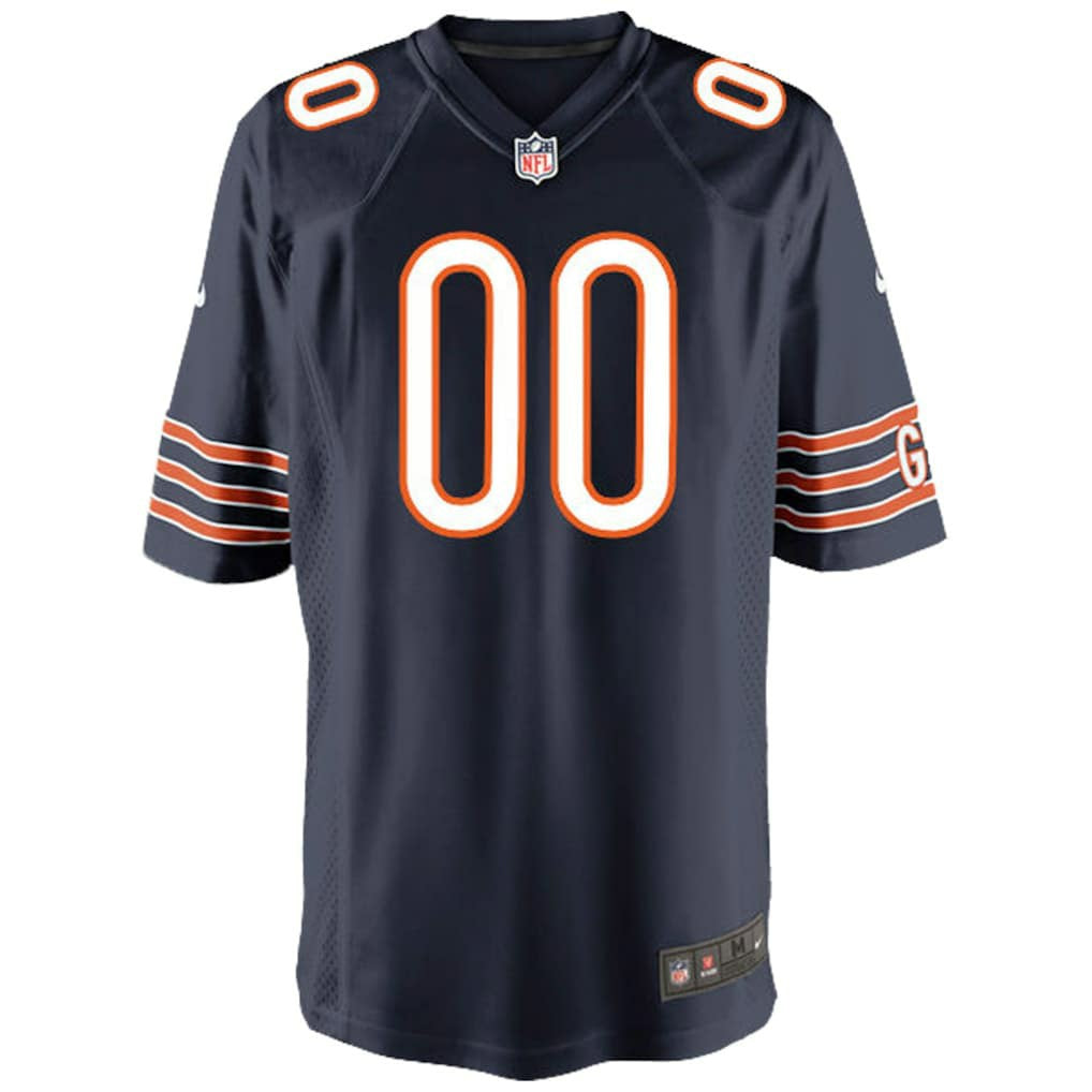 Nike Chicago Bears Youth Custom Game Jersey Navy