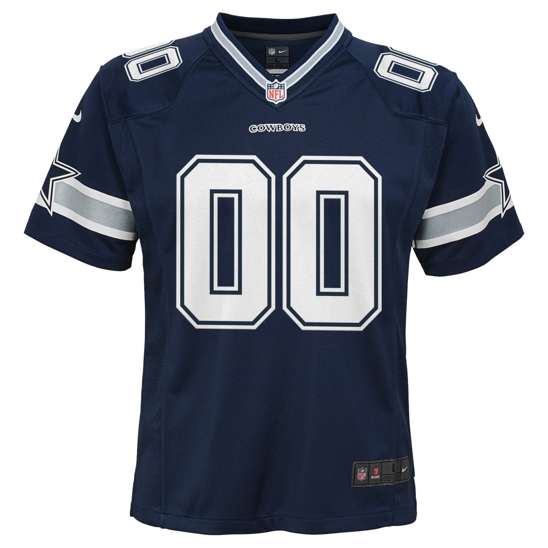Nike Dallas Cowboys Youth Custom Game Jersey Navy