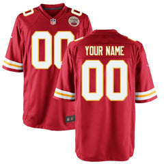 Nike Kansas City Chiefs Youth Custom Game Jersey Red