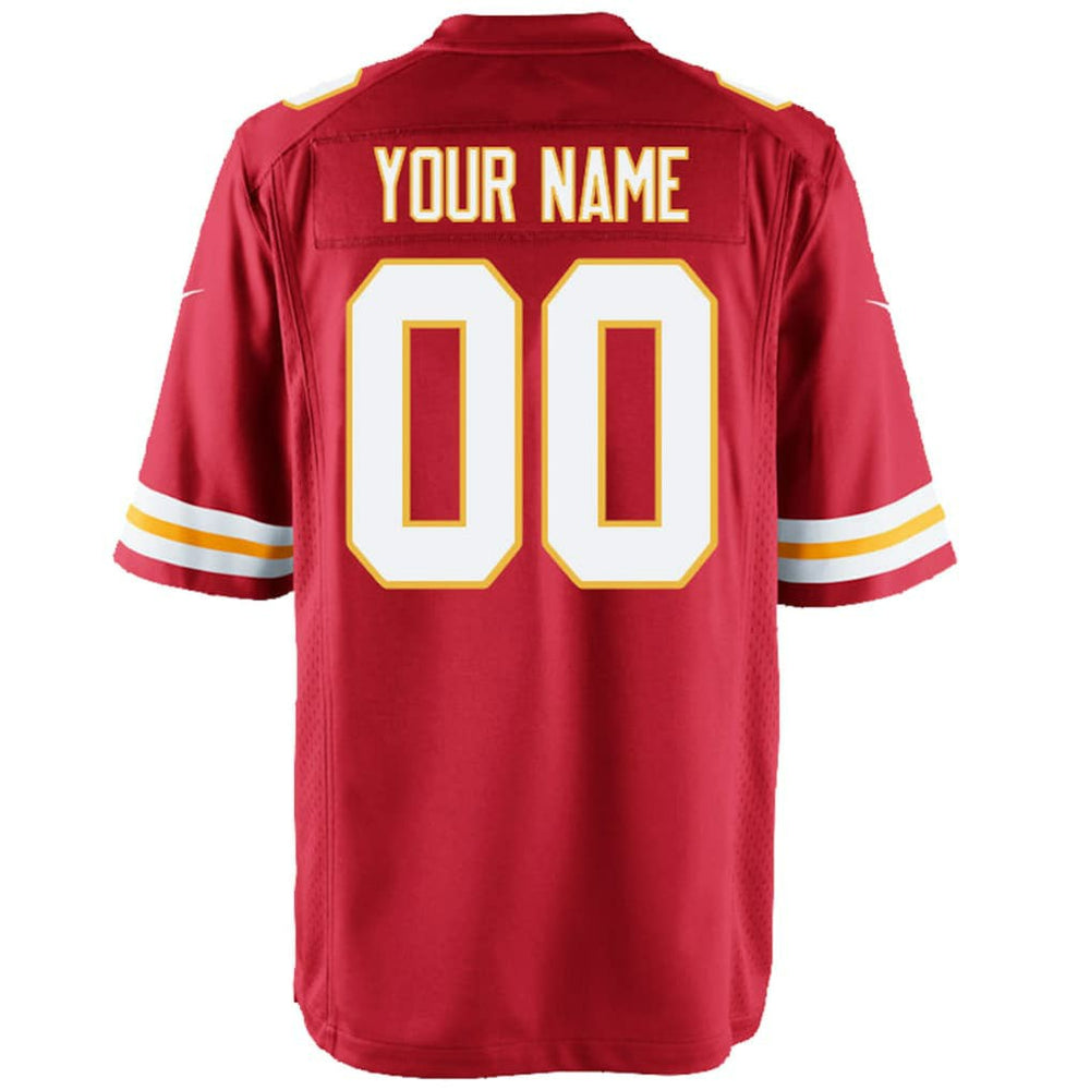 Nike Kansas City Chiefs Youth Custom Game Jersey Red