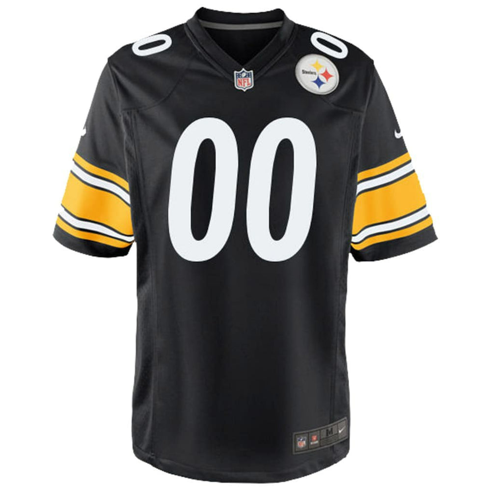 Nike Pittsburgh Steelers Youth Custom Game Jersey Black