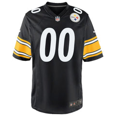 Nike Pittsburgh Steelers Youth Custom Game Jersey Black
