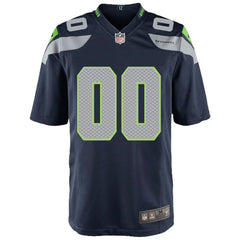 Nike Seattle Seahawks Youth Custom Game Jersey College Navy