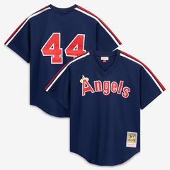 Reggie Jackson California Angels Mitchell & Ness Authentic Batting Practice Jersey - Navy - Mitchell & Ness Online