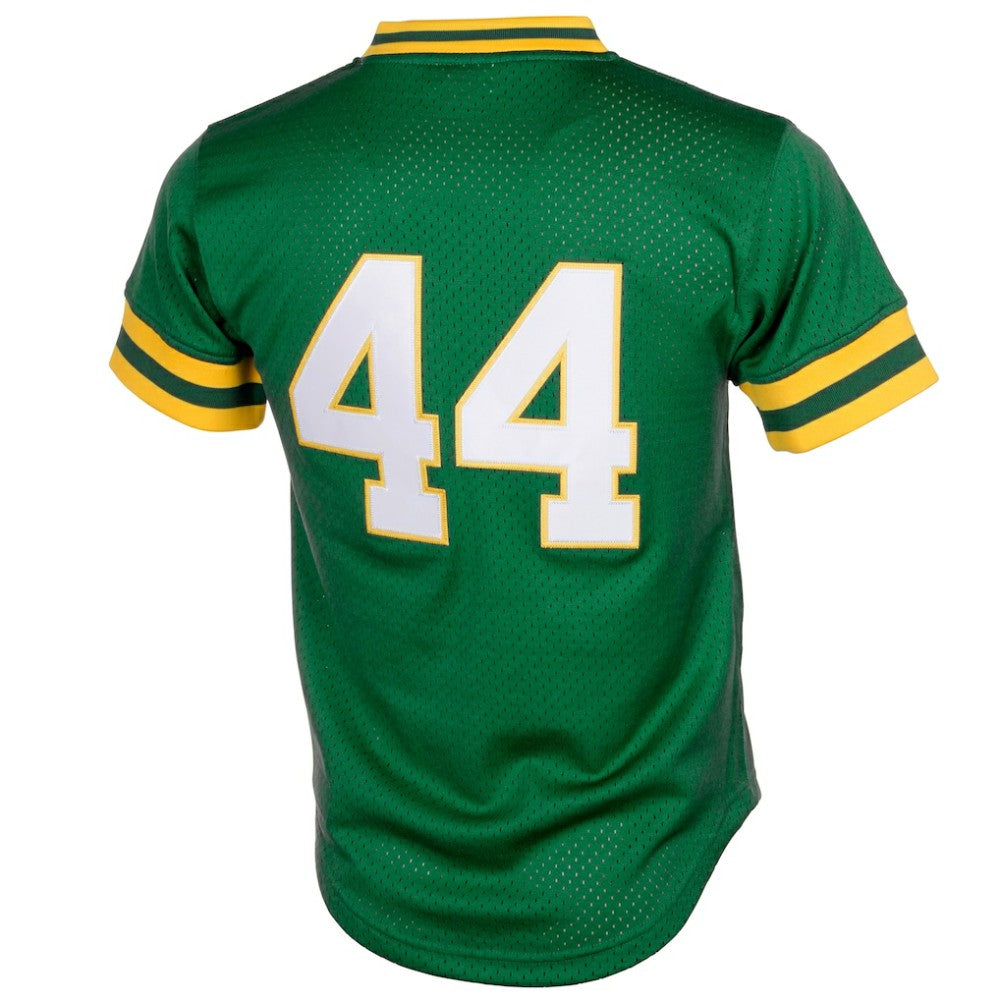Reggie Jackson Athletics Mitchell & Ness Authentic Batting Practice Jersey - Green - Mitchell & Ness Online