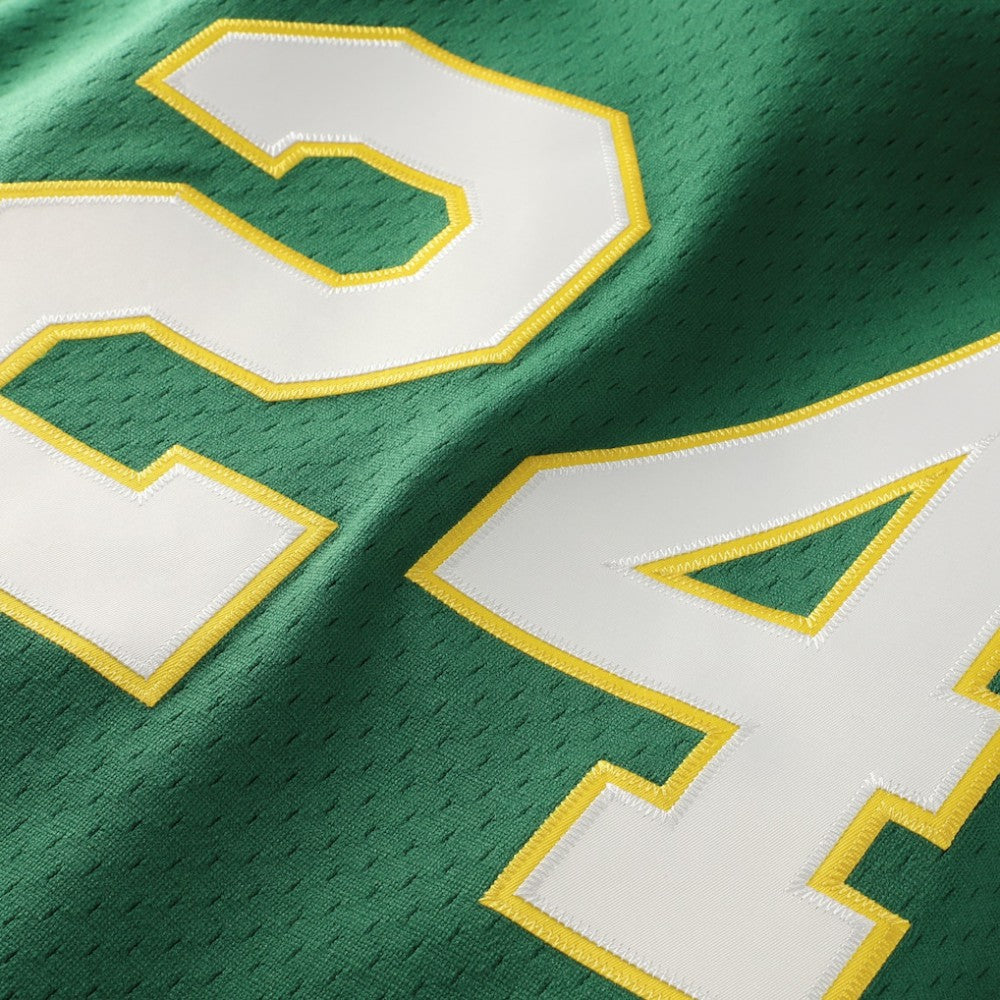 Rickey Henderson Athletics Mitchell & Ness Authentic Batting Practice Jersey - Green - Mitchell & Ness Sale