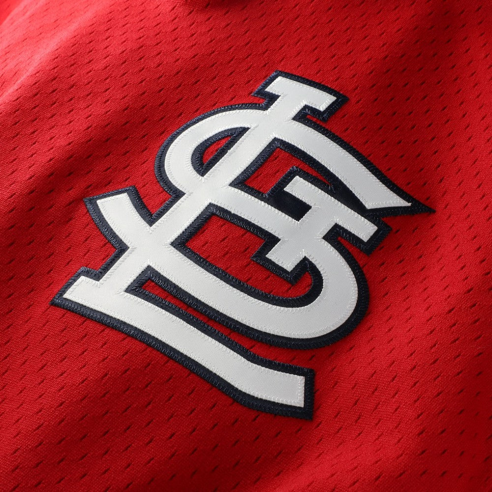 Ozzie Smith St. Louis Cardinals Mitchell & Ness Authentic Batting Practice Jersey - Scarlet - Mitchell & Ness Lifestyle