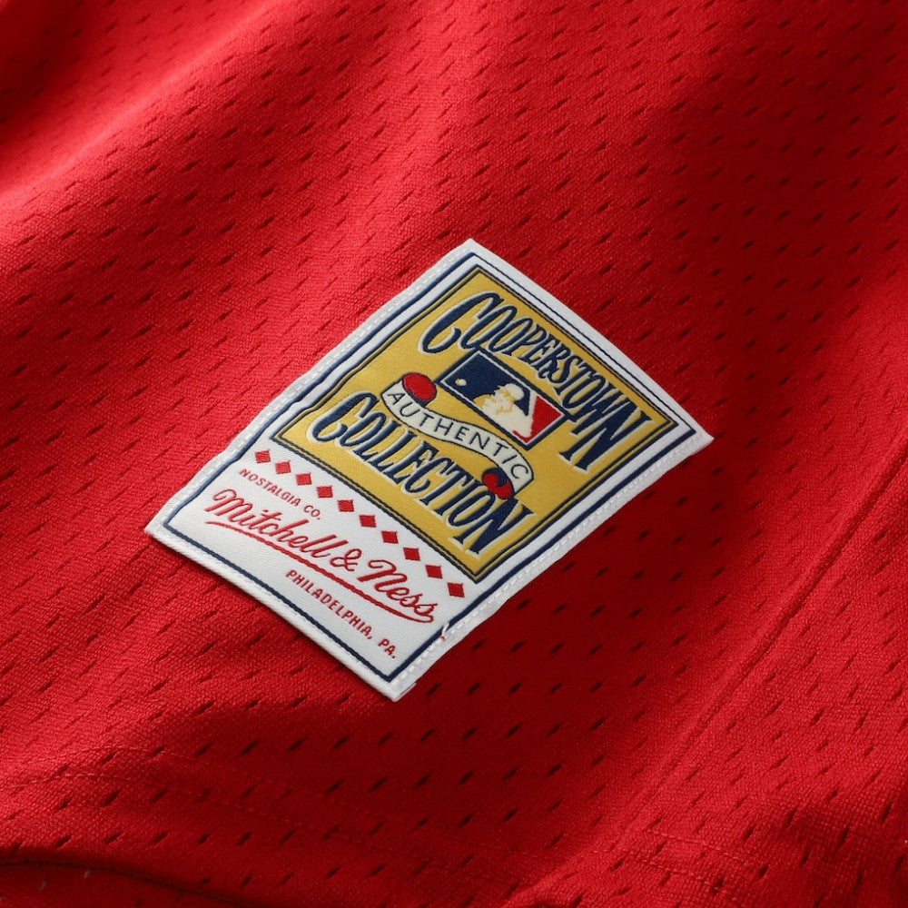 Ozzie Smith St. Louis Cardinals Mitchell & Ness Authentic Batting Practice Jersey - Scarlet - Mitchell & Ness Lifestyle