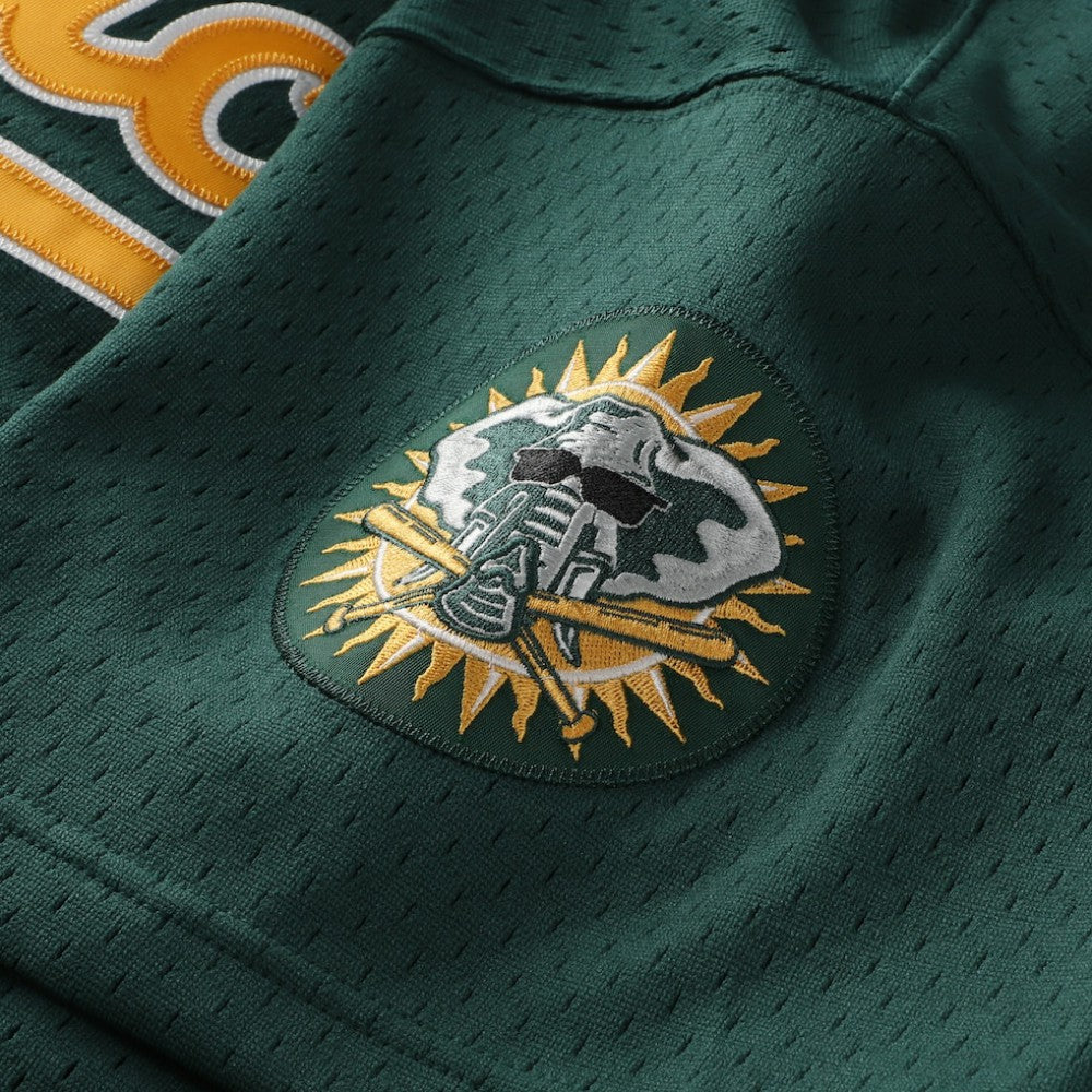 Rickey Henderson Athletics Mitchell & Ness Authentic Batting Practice Jersey - Green - Mitchell & Ness Sale