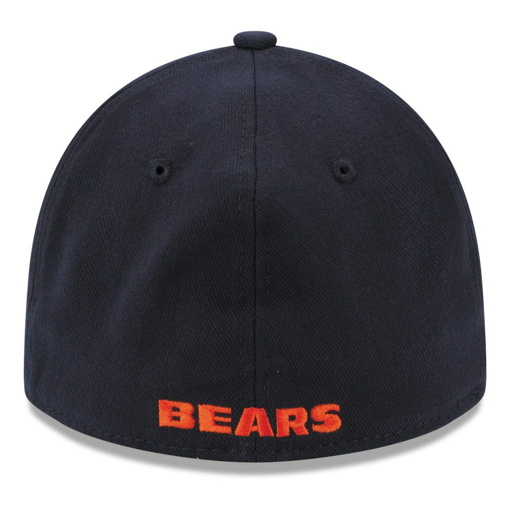 Chicago Bears New Era 39THIRTY Team Classic Flex Hat Navy Blue