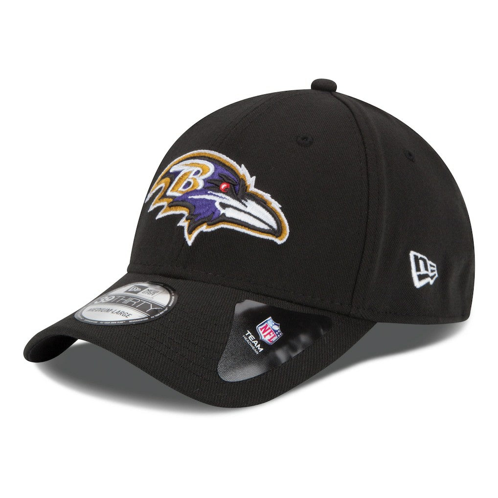 Baltimore Ravens New Era 39THIRTY Team Classic Flex Hat Black
