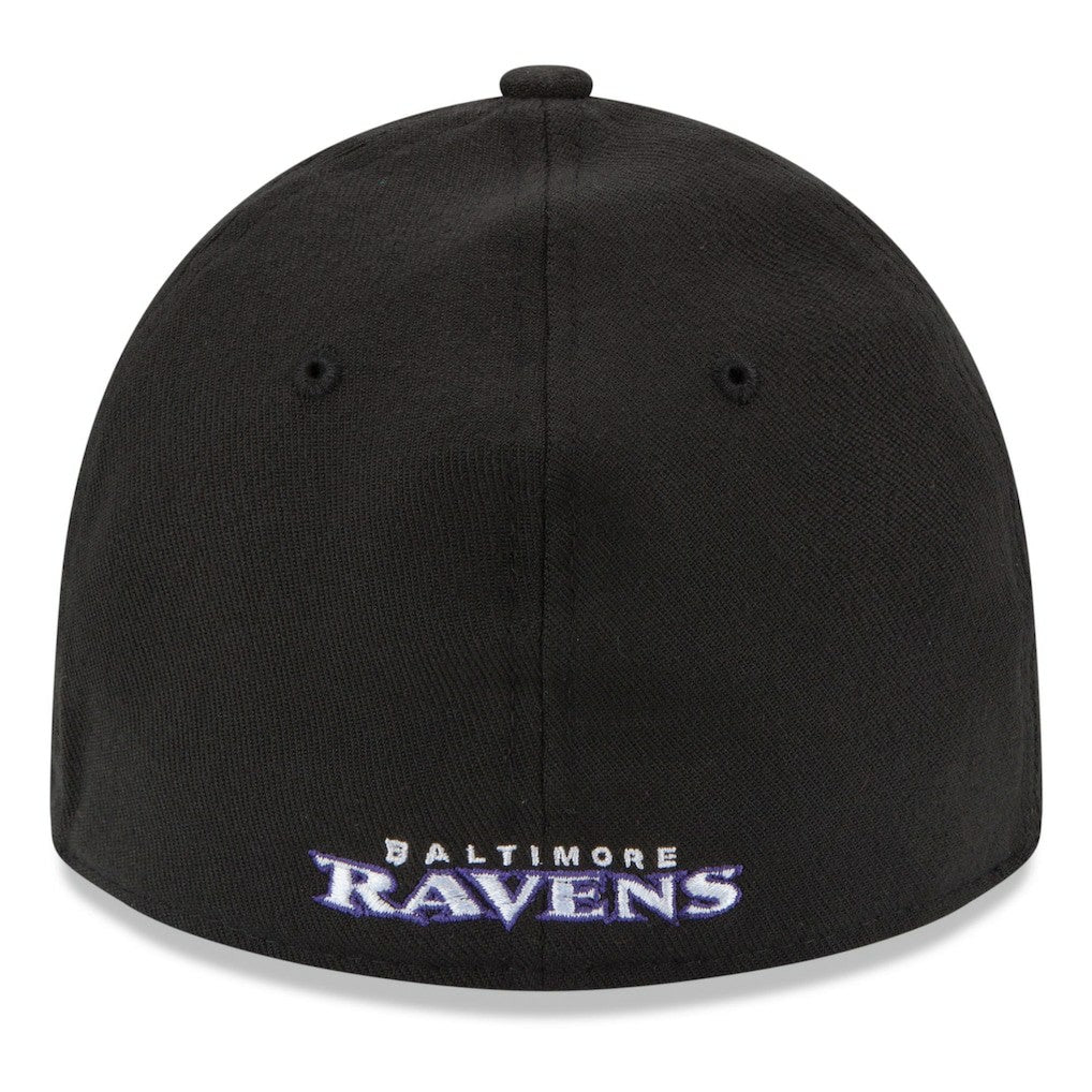 Baltimore Ravens New Era 39THIRTY Team Classic Flex Hat Black