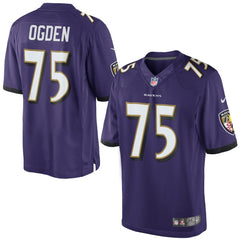 Nike Jonathan Ogden Baltimore Ravens Retired Player Limited Jersey Purple