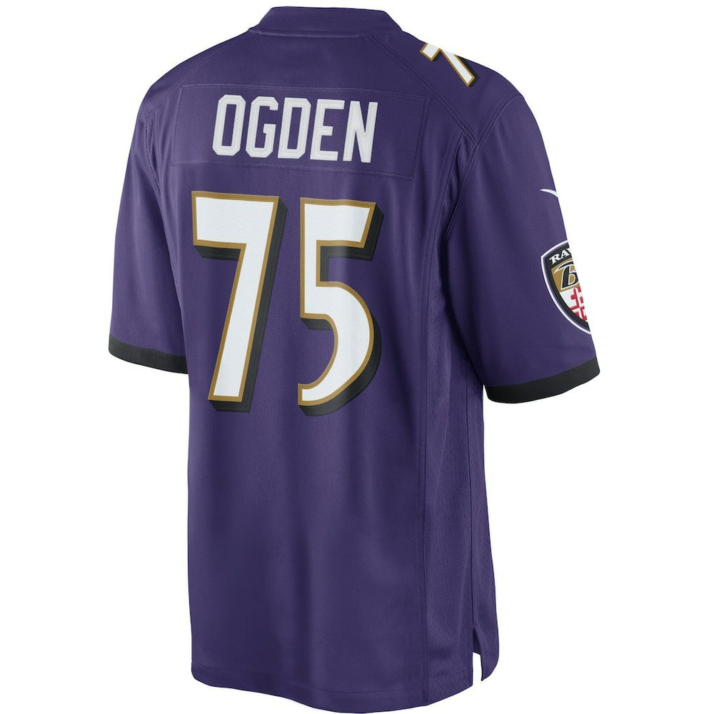 Nike Jonathan Ogden Baltimore Ravens Retired Player Limited Jersey Purple
