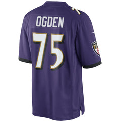 Nike Jonathan Ogden Baltimore Ravens Retired Player Limited Jersey Purple