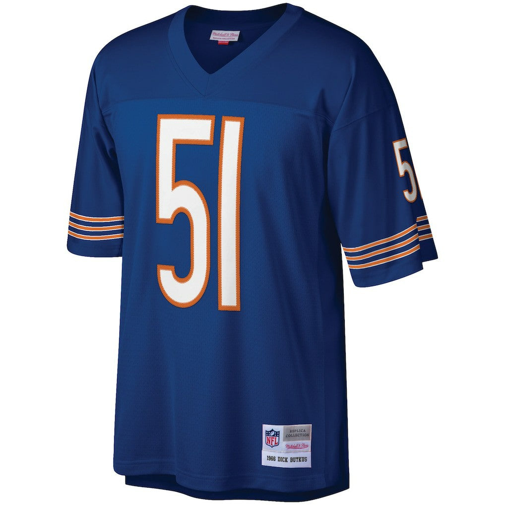Mitchell & Ness Dick Butkus Chicago Bears Retired Player Legacy Replica Jersey Navy