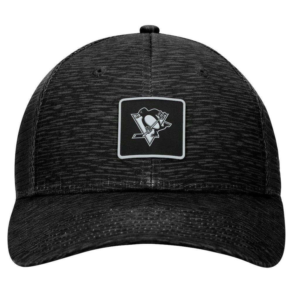 Pittsburgh Penguins Fanatics Women's Authentic Pro Road Trucker Adjustable Hat – Black - NHL 200000402