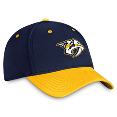Nashville Predators Fanatics Authentic Pro Rink Two-Tone Flex Hat – Navy/Gold - NHL 200000477