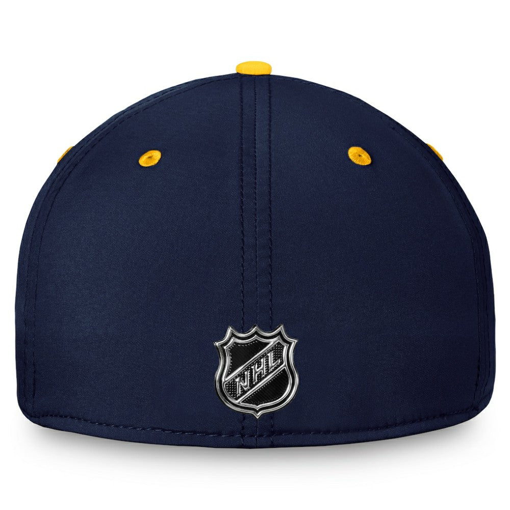 Nashville Predators Fanatics Authentic Pro Rink Two-Tone Flex Hat – Navy/Gold - NHL 200000477