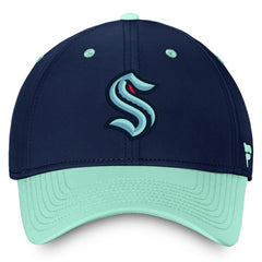 Seattle Kraken Fanatics Authentic Pro Rink Two-Tone Flex Hat – Deep Sea Blue/Light Blue - NHL 200000486