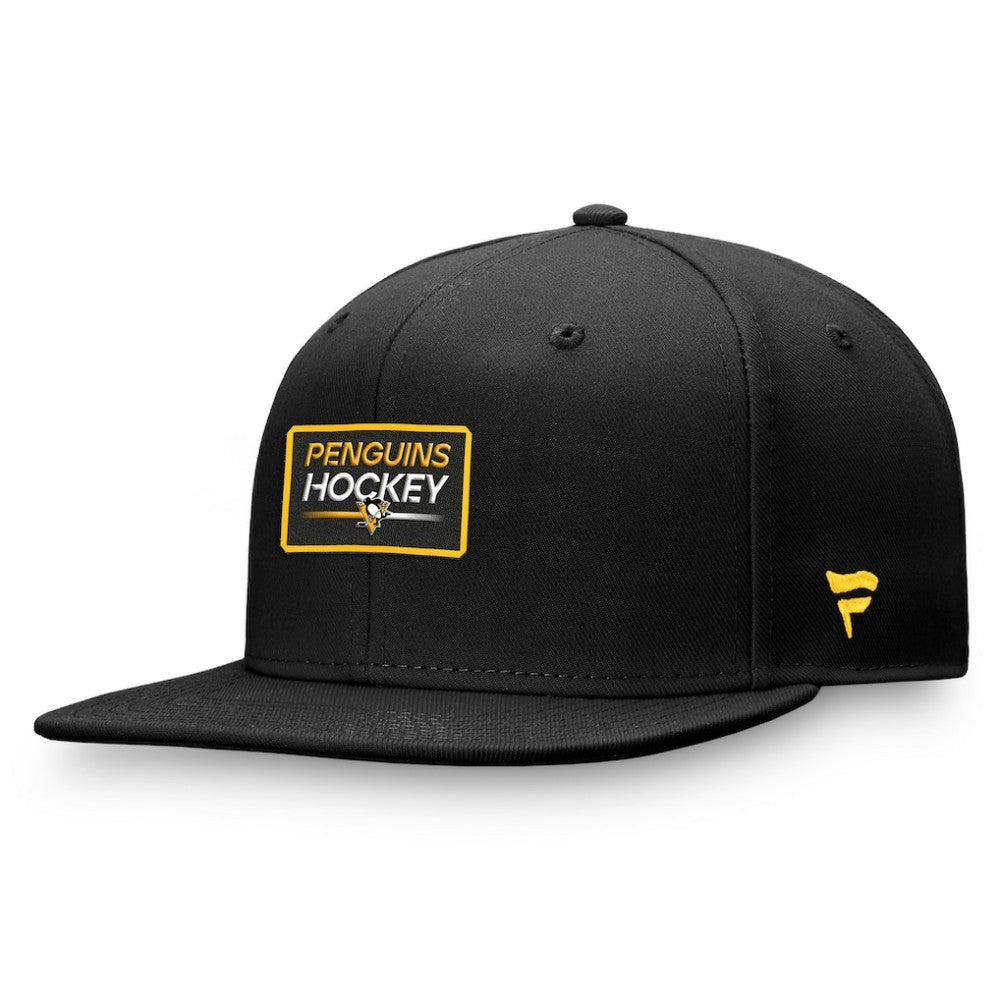 Pittsburgh Penguins Fanatics Authentic Pro Prime Snapback Hat – Black - NHL 200000554