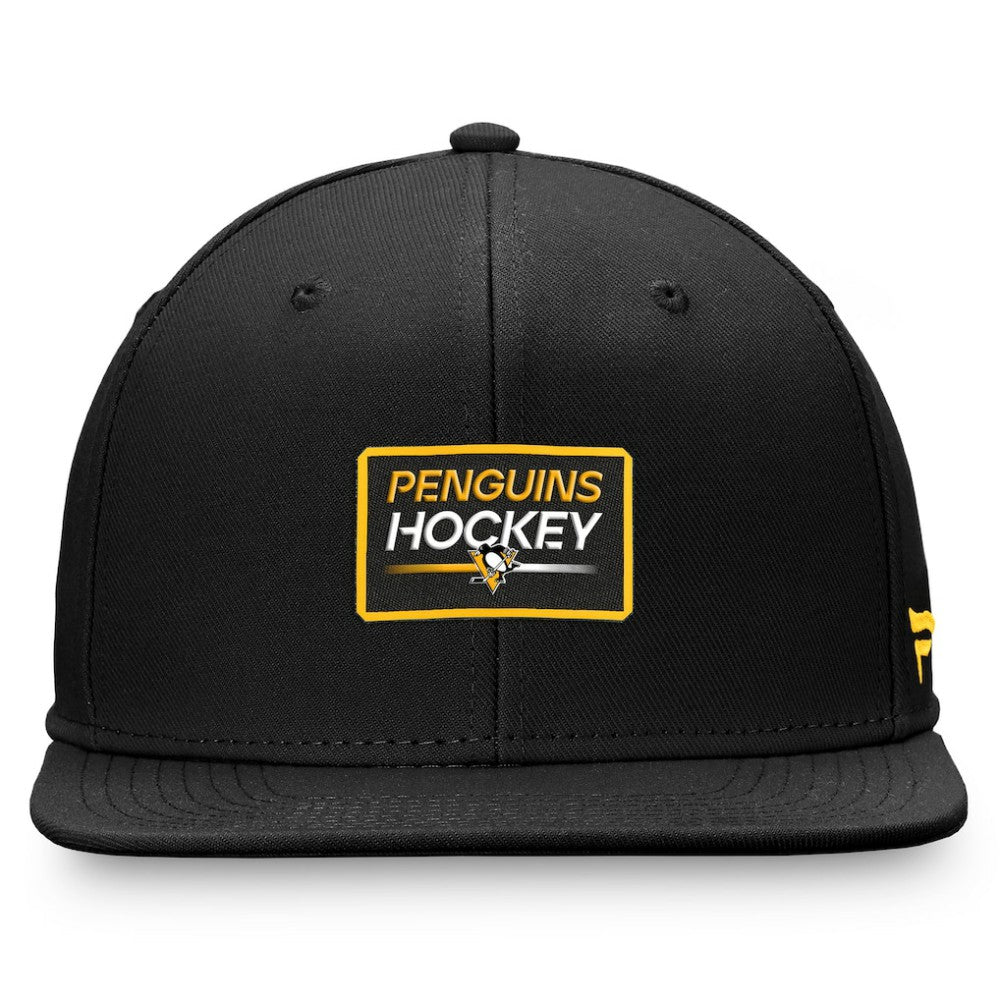Pittsburgh Penguins Fanatics Authentic Pro Prime Snapback Hat – Black - NHL 200000554