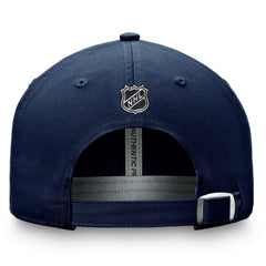 Seattle Kraken Fanatics Authentic Pro Prime Adjustable Hat – Deep Sea Blue - NHL 200000557