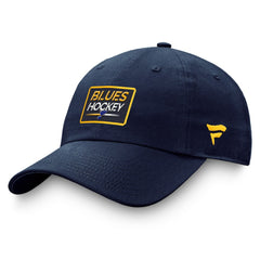 St. Louis Blues Fanatics Authentic Pro Prime Adjustable Hat – Navy - NHL 200000559