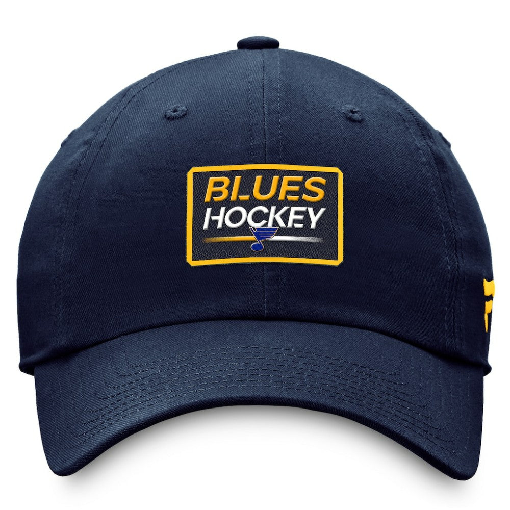 St. Louis Blues Fanatics Authentic Pro Prime Adjustable Hat – Navy - NHL 200000559