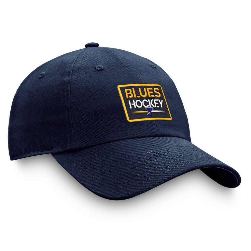 St. Louis Blues Fanatics Authentic Pro Prime Adjustable Hat – Navy - NHL 200000559