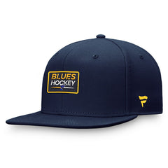 St. Louis Blues Fanatics Authentic Pro Prime Snapback Hat – Navy - NHL 200000560