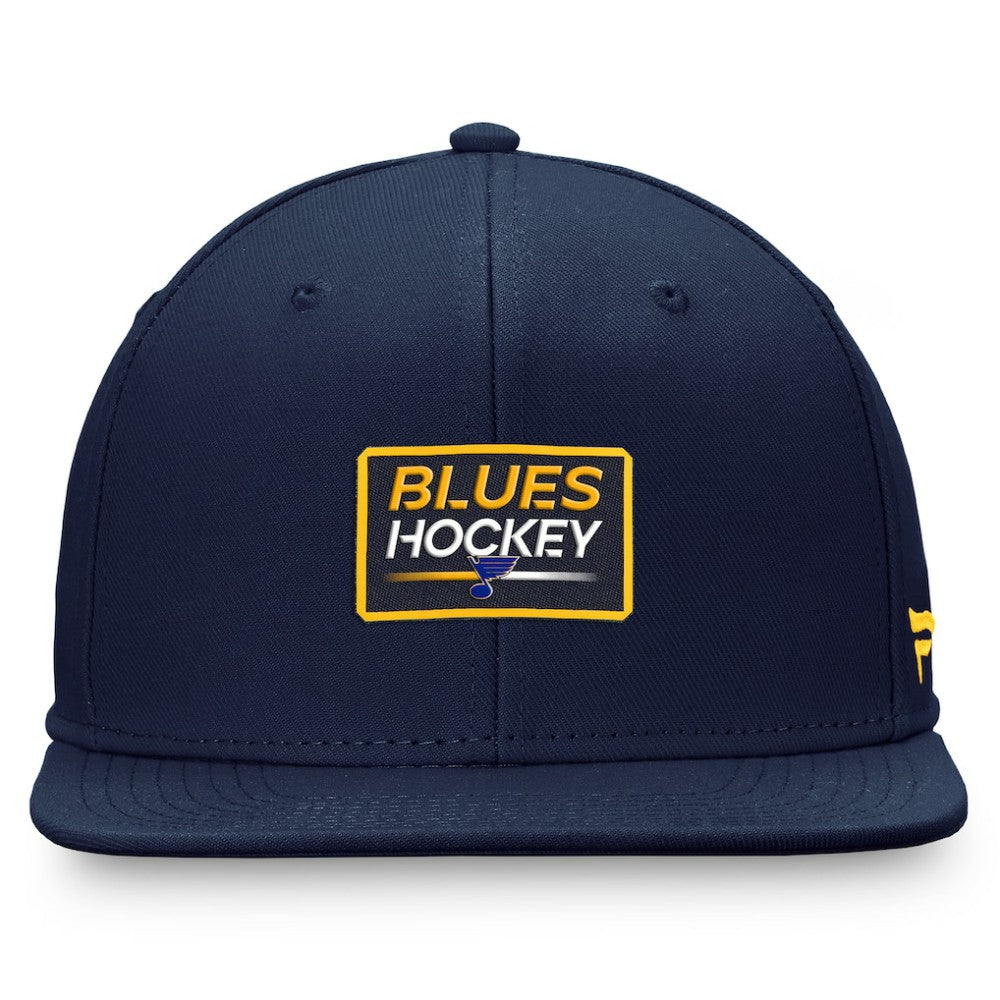 St. Louis Blues Fanatics Authentic Pro Prime Snapback Hat – Navy - NHL 200000560