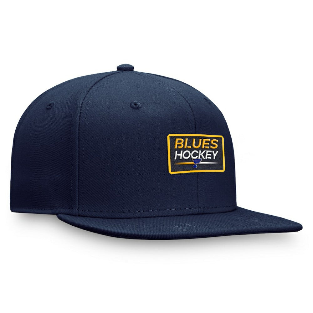 St. Louis Blues Fanatics Authentic Pro Prime Snapback Hat – Navy - NHL 200000560