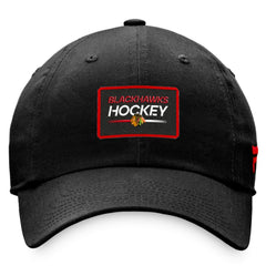 Chicago Blackhawks Fanatics Women's Authentic Pro Rink Adjustable Hat - Black - NHL 200000654
