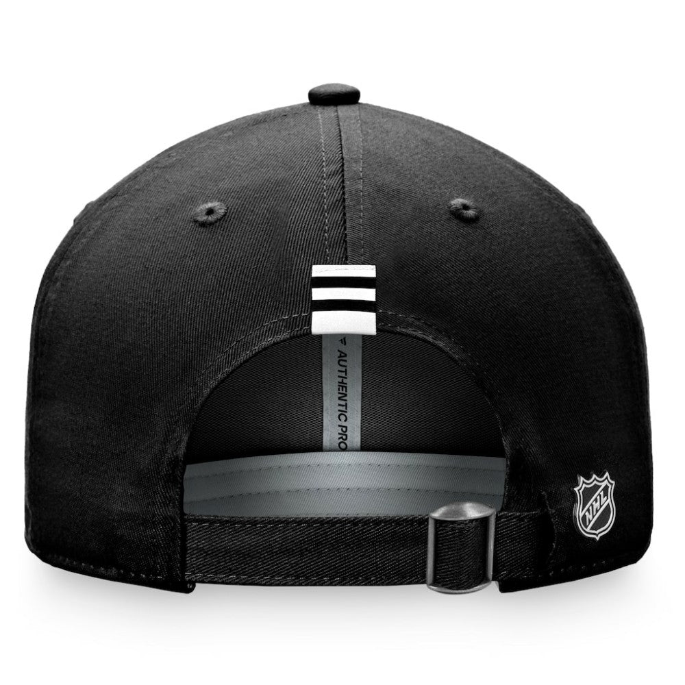Chicago Blackhawks Fanatics Women's Authentic Pro Rink Adjustable Hat - Black - NHL 200000654